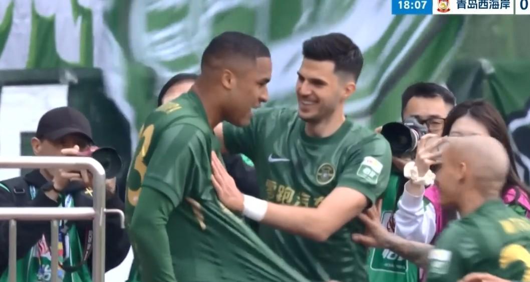 瓜里拉帕：中超整体强度比较高；希望这个进球成为良好的开端